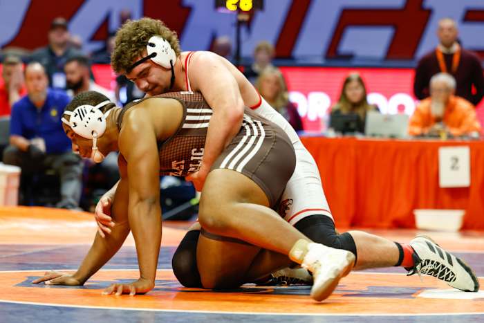 Illinois state wrestling championships February 18 2023 Nate Latsch 15373